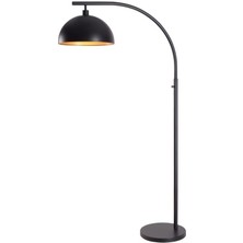 Riolight  Retro,rustik Siyah Metal Lambader,köşe Lambası