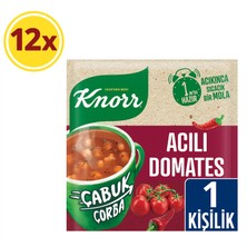 Knorr Çabuk Çorba Acılı Domates 22 G X12