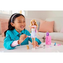 Barbie® Seyahatte Bebeği ve Aksesuarları HJY18