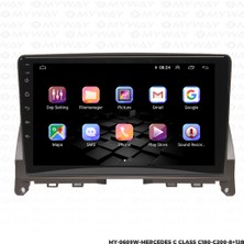 Myway Mercedes C Class C180-C200 Android Multimedya Carplay Navigasyon Ekran - 8gb RAM+128 GB HDD - Myway