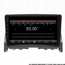 Myway Mercedes C Class C180-C200 Android Multimedya Carplay Navigasyon Ekran - 8gb RAM+128 GB HDD - Myway