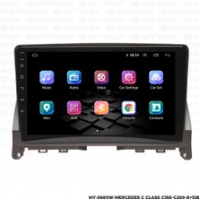 Myway Mercedes C Class C180-C200 Android Multimedya Carplay Navigasyon Ekran - 8gb RAM+128 GB HDD - Myway