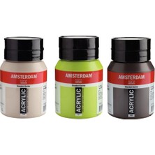 Amsterdam Akrilik 500 ml 3lü Set