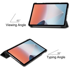 Shin-Wo Oppo Pad Air Flip Folio Ultra İnce Pu-Deri Sert Kapak Tablet Kılıfı (Yurt Dışından)