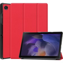 Shin-Wo Samsung Galaxy Tab A8 2022 Flip Folio Ultra İnce Pu-Deri Sert Kapak Tablet Kılıfı (Yurt Dışından)