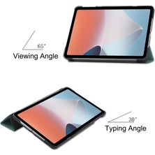 Shin-Wo Oppo Pad Air Flip Folio Ultra İnce Pu-Deri Sert Kapak Tablet Kılıfı (Yurt Dışından)