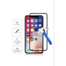 TeknoFark Iphone 11 Pro Max / Xs Max Ekran Koruyucu 9d Nano Seramik Kırılmaz Cam Ultra Darbe Emici Tam Kaplar