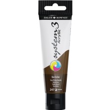 Daler Rowney System 3 Akrilik Boya 150ML 247 Raw Umber