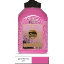 Artdeco Gold Multi Surface Akrilik Boya 500 Ml. 253 Şeker Pembe
