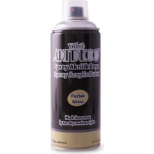 Artdeco Akrilik Sprey Boya 400 Ml. Metalik Gümüş
