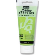 Pebeo Studio Dyna Akrilik Boya 100ML N:359 Iridescent Green Yellow