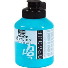 Pebeo Studio Akrilik Boya 500ML N:30 Turquoise Blue