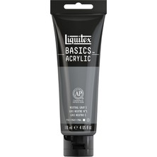 Liquitex Basics Akrilik 118ML - Neutral Gray Value5 599