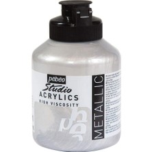 Pebeo Akrilik Boya 500ML N351 Iridescent Silver