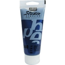 Pebeo Studio Akrilik Boya - Iridescent Blueblack - 100ML - N:360