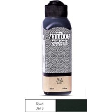 Artdeco Siyah Yeni Formül Akrilik Boya 140 ml