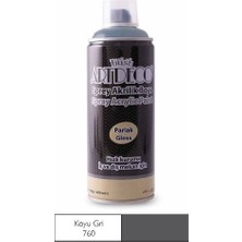 Artdeco Sprey Akrilik Boya Koyu Gri 400ML