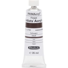 Schmincke Artist Akrilik Boya - Black - 35ML - Seri 1