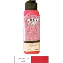 Artdeco Kadife Kırmızı Yeni Formül Akrilik Boya 140 ml
