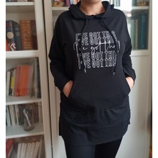 RYN Tasarım Kapşonlu 2 İplik Mevsimlik Sweatshirt