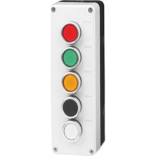 Motorobit Beşli Push Buton Kutusu - Kırmızı / Yeşil / Sarı / Mavi / Beyaz