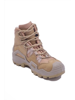 Rigel Work Shoes Rigel Pro Mid Kışlık Erkek Hakiki Nubuk Deri Soğuk ve Su Geçirmez Tactical Outdoor Asker Botu