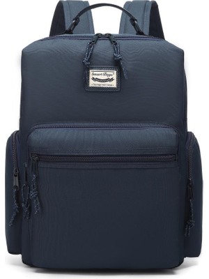 Smart Bags Sırt Çantası Okul Boyu Laptop Gözlü 3124