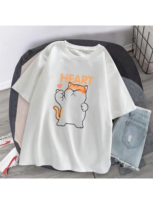 Touz Moda  Çift Kombini Heart T-Shirt