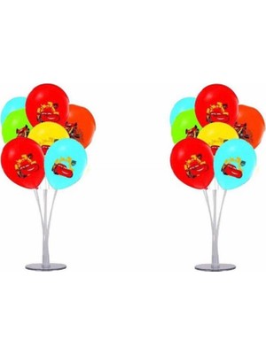 Kidspartim 7 Li Balon Demeti Cars Baskılı Balon
