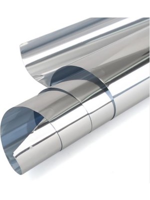 Newvario Aynalı Cam Filmi Amerikan Çizilmez 75 cm X 4 Metre