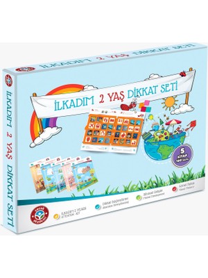 Çocuk Akademi 2 Yaş Dikkat Seti