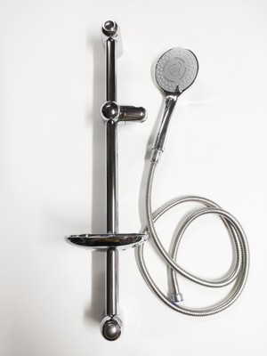 Arvent Sürgülü Mix Duş Seti Paslanmaz Krom Kaplama Lüks Seri KRM12