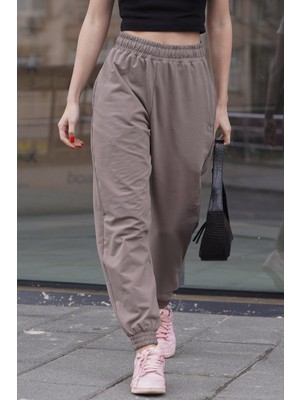 Madmext Füme Comfort Fit Basic Eşofman Altı MG1635