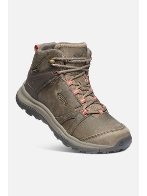 Keen Terradora 2 Leather Mid Wp - Deri Su Geçirmez Kadın Botu - Açık Kahverengi