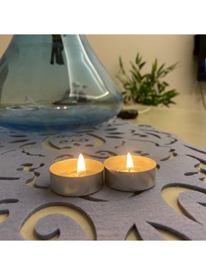 Lecarbee Candles 50'li Tealight Mum