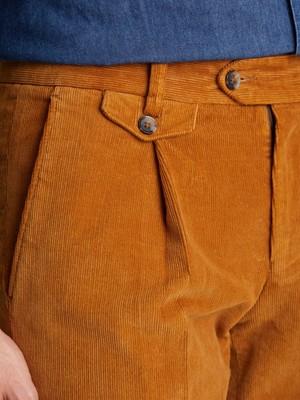 Dufy Safran Erkek Modern Fit Pantolon