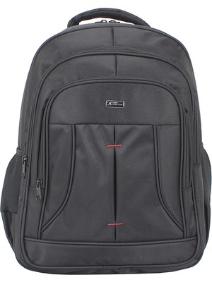 Case Club 17,3inç Laptop Sırt Çantası Su Geçirmez Kumaş Darbe Emici Koruma