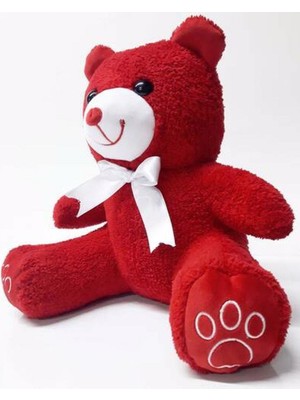 Çıtı Pıtı Store Peluş Ayıcık 35 cm Kırmızı