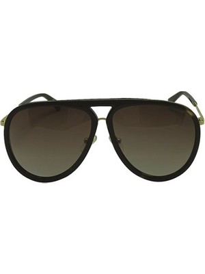Blancia MOD.1035 C.02 Ekartman 59-14 Kahverengi Sarı Kırçıllı Erkek Güneş Gözlüğü