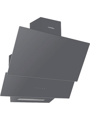 Luxell DA6-835 Gri Cam Davlumbaz Kumandalı