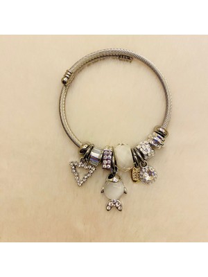 CK Accessories Charm Balıklı Çelik Kadın Bileklik