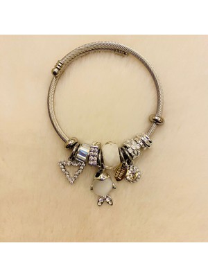 CK Accessories Charm Balıklı Çelik Kadın Bileklik