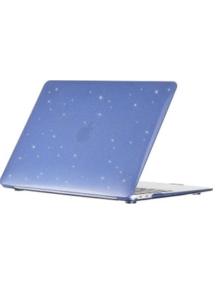 Arabulalaca Macbook Pro 14.2 2023 A2779 M2 Max Pro Işlemcili Parlak Kristal Simli Kılıf