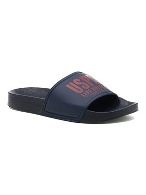 U.S. Polo Assn. Gusty 3fx Poli Hafif Anotomik Taban Erkek Terlik Lacivert  Bordo