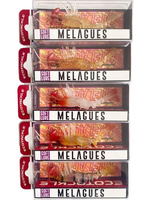 Ecotackle Melagues Silikon Karides 7.9cm 7.5gr