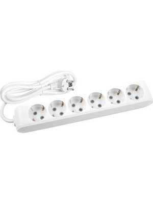 Multi-Let Altılı Priz Topraklı Kablolu Ç.k. 5 mt