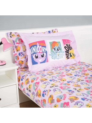 Karaca Home My Little Pony By Karaca Home Unicorn %100 Pamuk Tek Kişilik Fitted Çarşaf Takımı