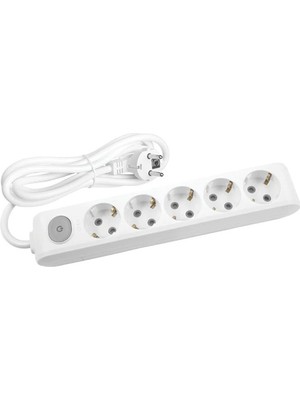 Multi-Let Beşli Priz Anahtar Top Kablolu Ç.k 2 mt