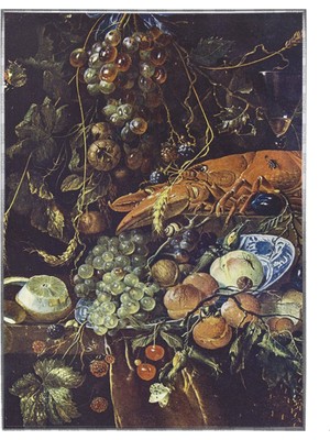 SHOP365 Meyveler Natürmort Jan Davidsz De Heem Dekoratif Poster P-004653