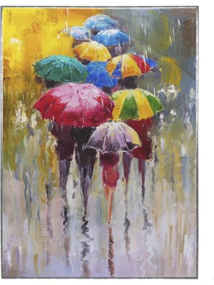 SHOP365 Yağ - Yağmurlu Gün - Modern Poster P-004596